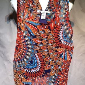 American Rag top, sleeveless, multi color